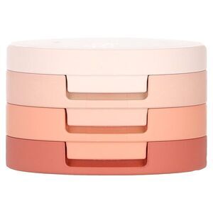 Kaja Beauty Bento, Bouncy Chrome, Shimmer & Matte Eyeshadow Trio, Peach Madeline